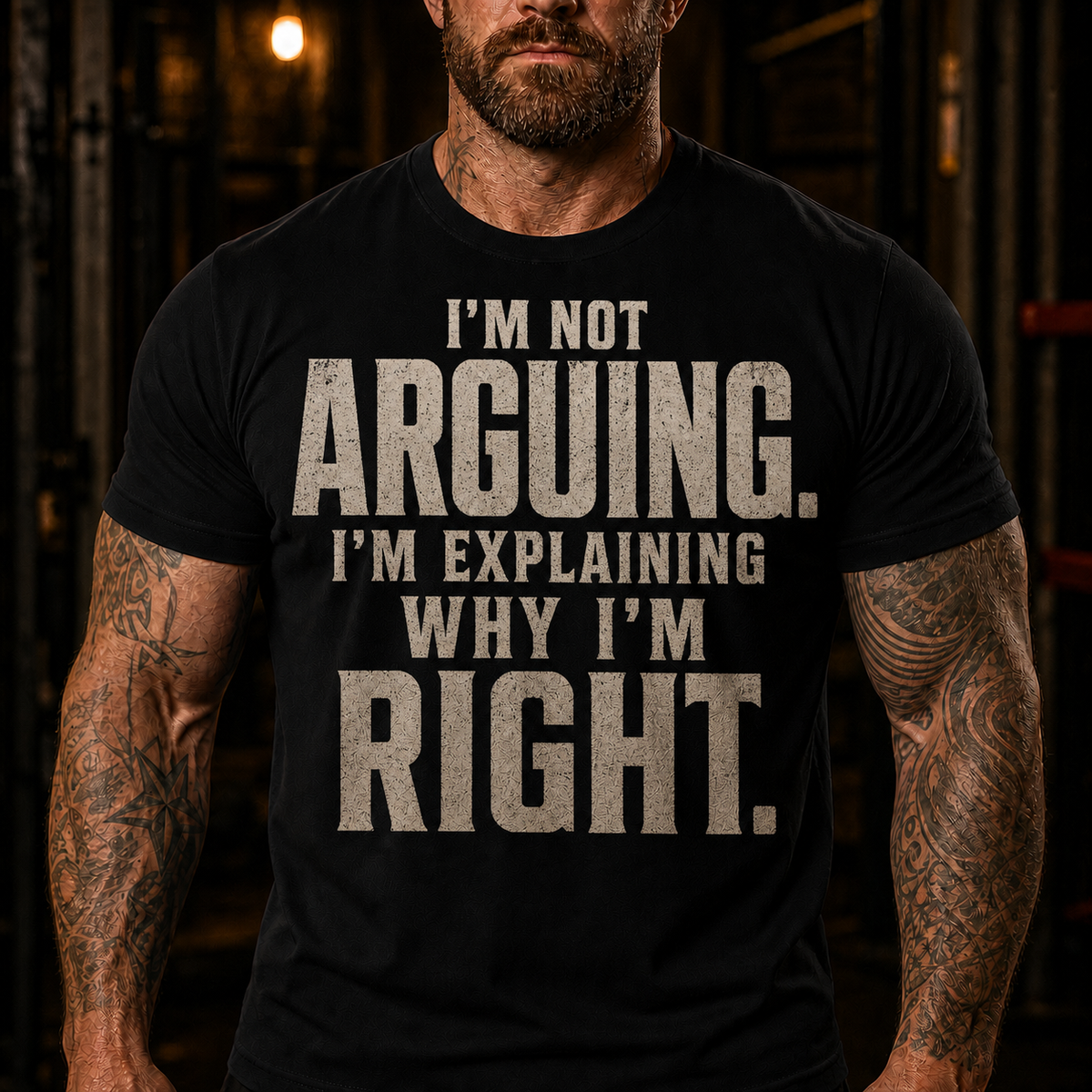 I'm Not Arguing I'm Explaining Why I'm Right Graphic T-Shirt
