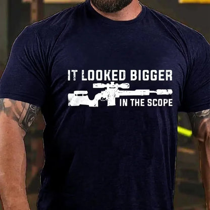 It Looked Bigger In The Scope Graphic T-Shirt