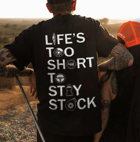 Life's Too Short To Stay Stock T-shirts