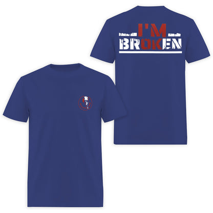 I'm Ok I'm Broken Printed Men's T-shirt