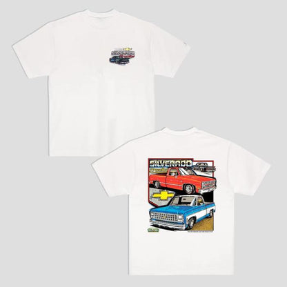 Classic Chevy Silverado Trucks Printed Unisex T-shirt