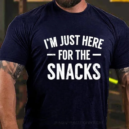 I'm Just Here For The Snacks Graphic T-Shirt