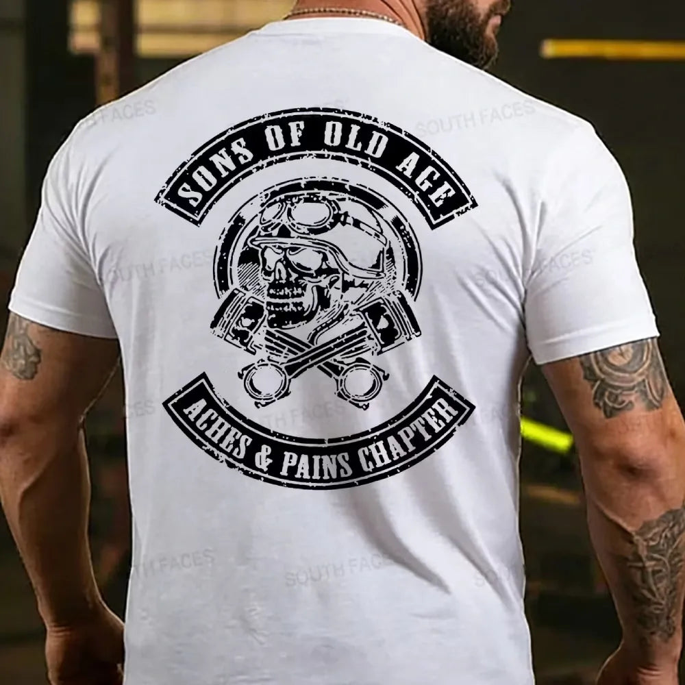 Sons Of Old Age Aches And Pain Chapter T-shirts
