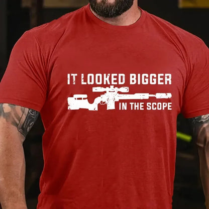 It Looked Bigger In The Scope Graphic T-Shirt