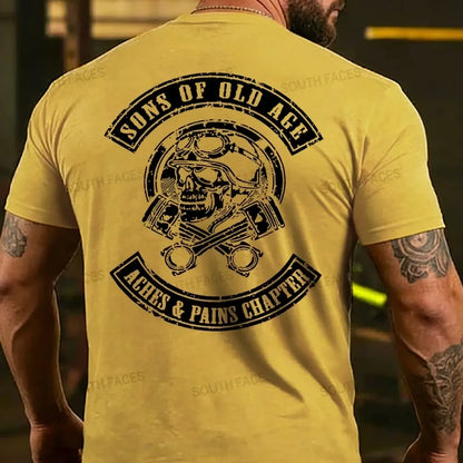 Sons Of Old Age Aches And Pain Chapter T-shirts