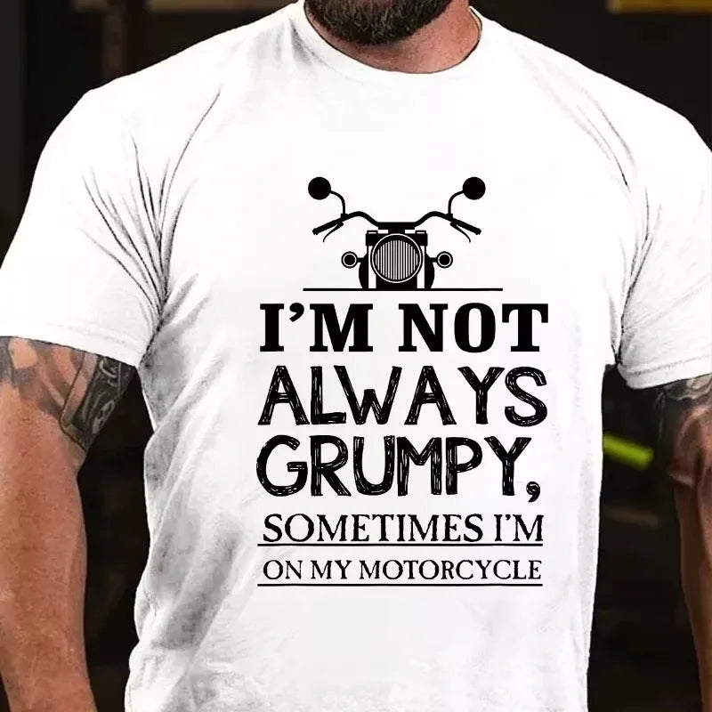 I'm Not Always Grumpy Men Graphic T-Shirt