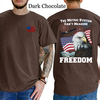 The Metric System Can't Measure Freedom Graphic T-Shirt