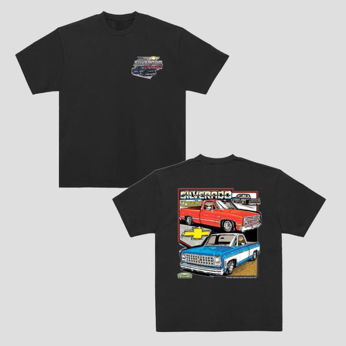 Classic Chevy Silverado Trucks Printed Unisex T-shirt