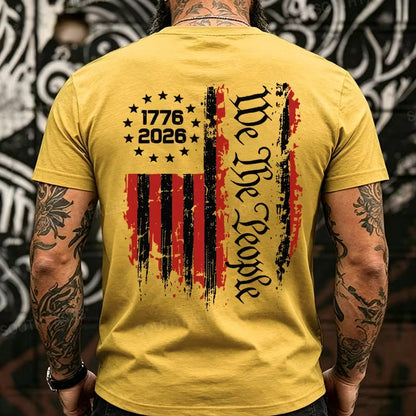 250 Years We The People 1776-2026 Celebration Back T-Shirts