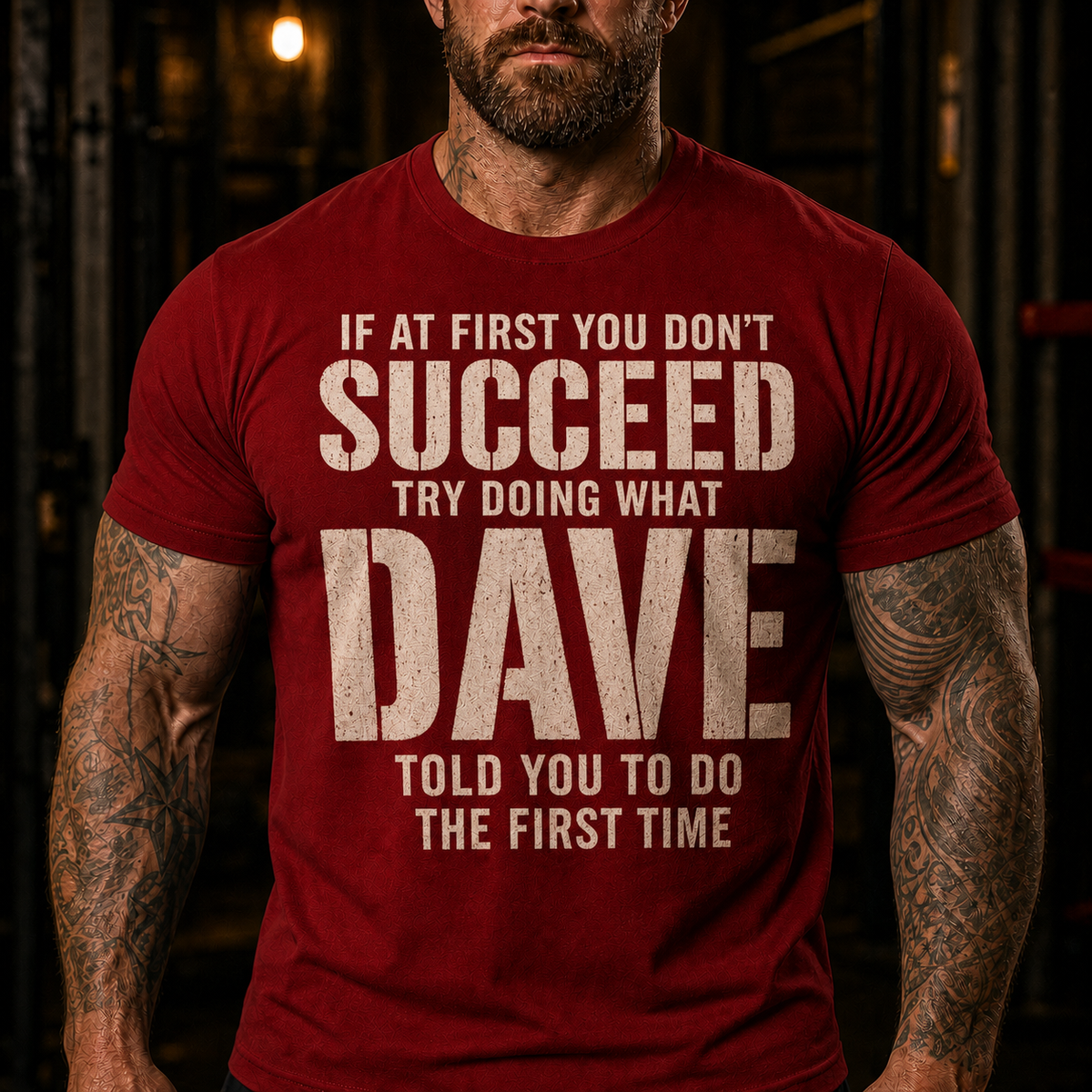 Try Doing What Dave Told You Graphic T-Shirt