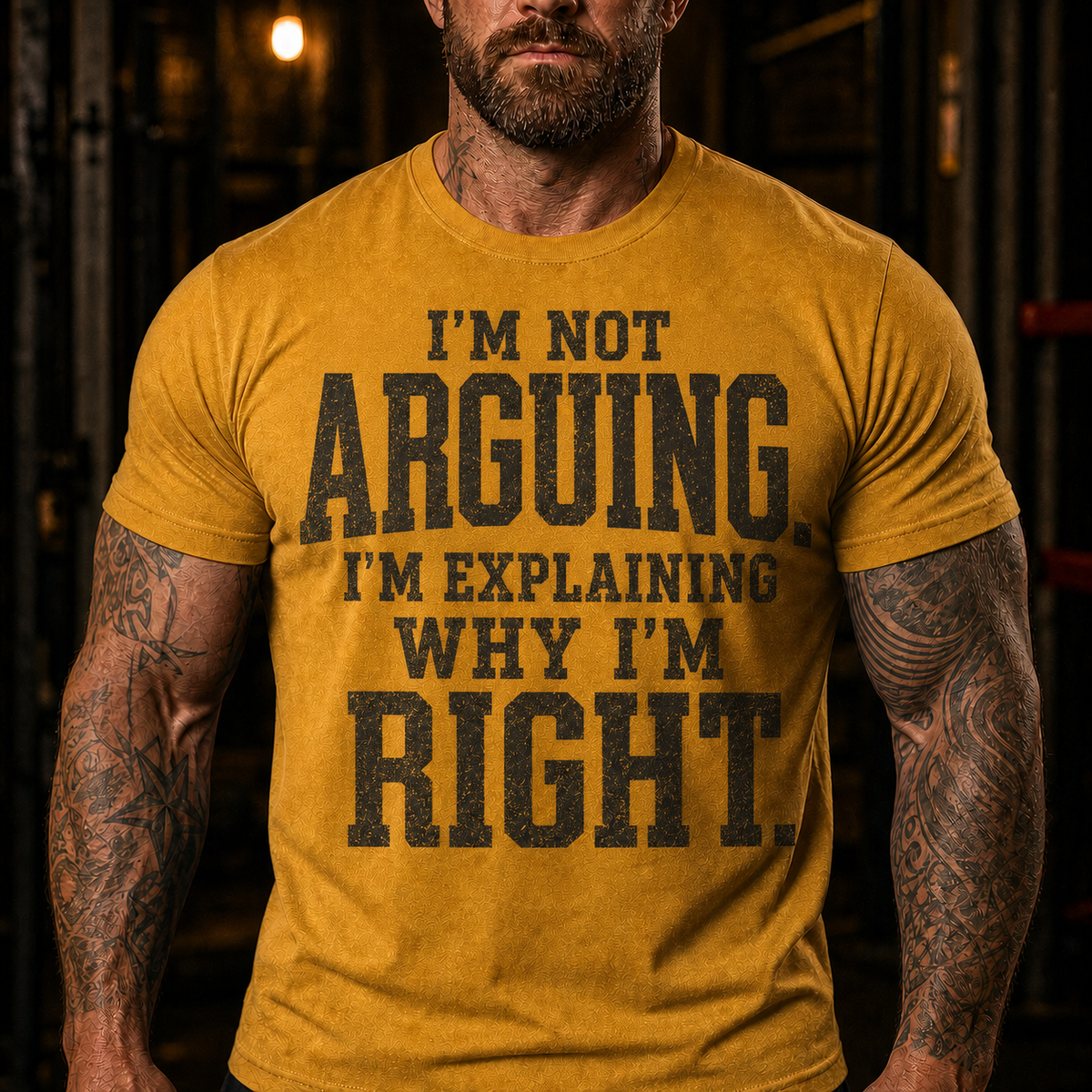 I'm Not Arguing I'm Explaining Why I'm Right Graphic T-Shirt