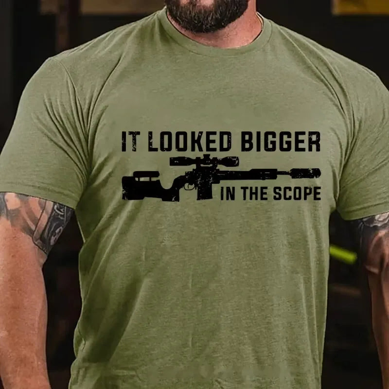 It Looked Bigger In The Scope Graphic T-Shirt