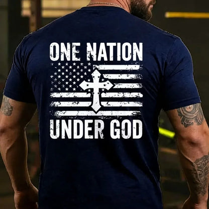 One Nation Under God Back T-shirts