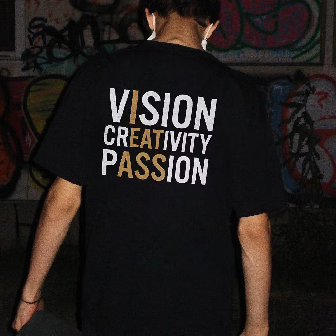 Vision Creativity Passion T-shirt