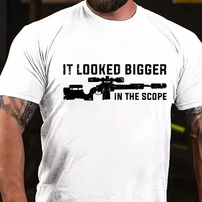 It Looked Bigger In The Scope Graphic T-Shirt