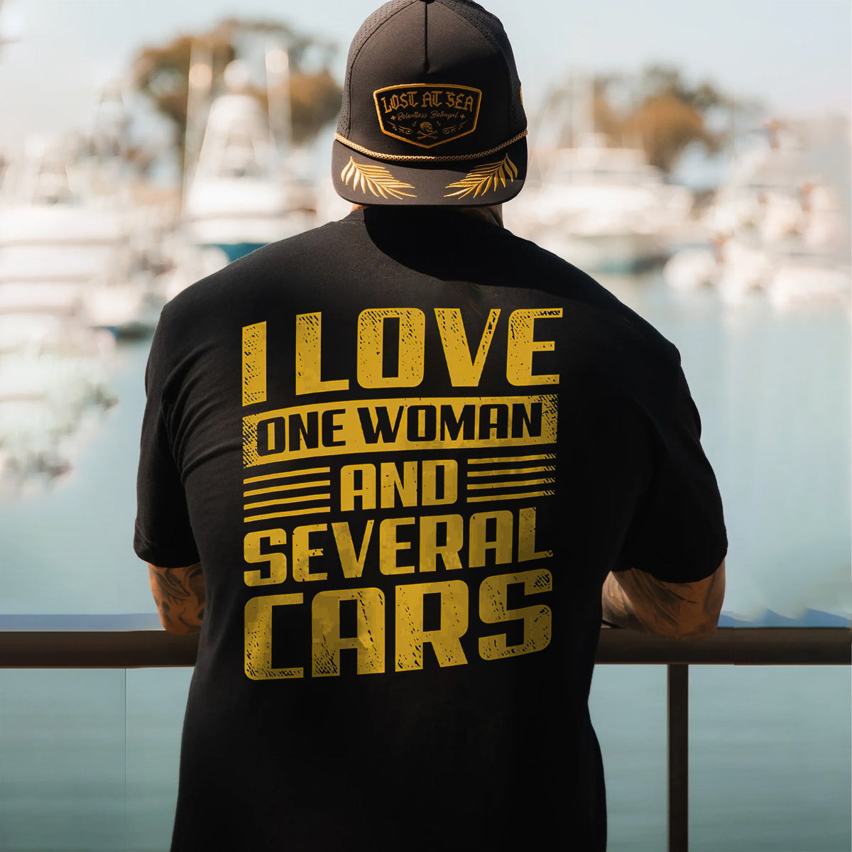 I Love One Woman And Several Cars T-shirt
