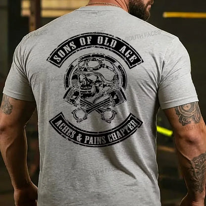Sons Of Old Age Aches And Pain Chapter T-shirts
