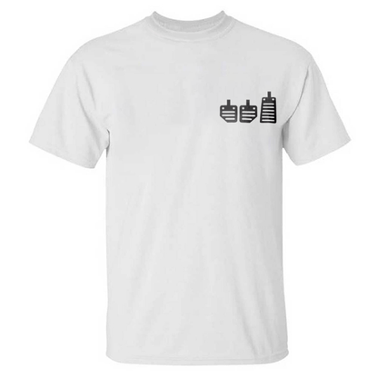 Real Men Use Three Pedal T-shirt