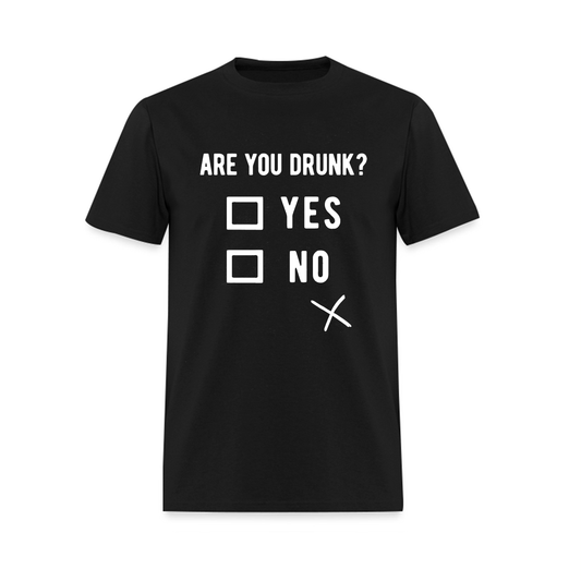 Are You Drunk? Printed Men's T-Shirt