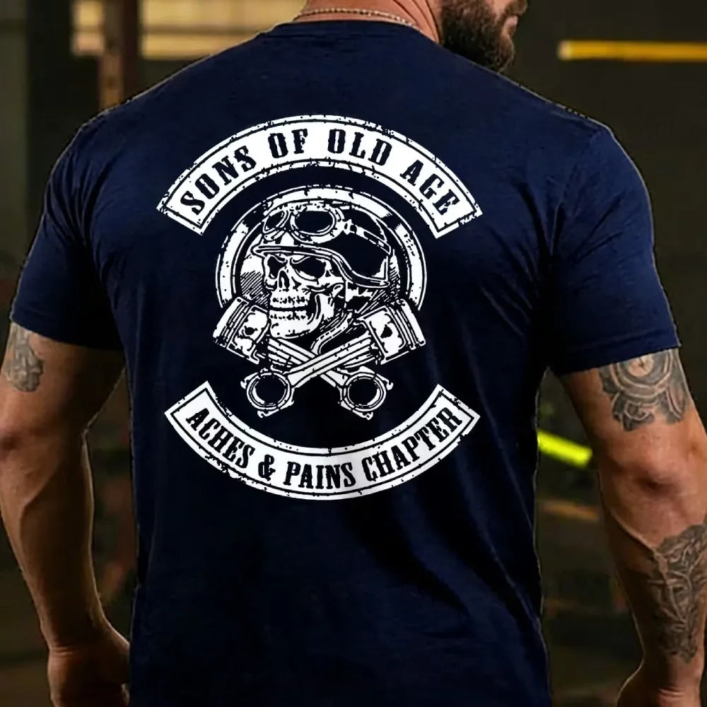 Sons Of Old Age Aches And Pain Chapter T-shirts