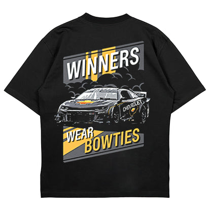 Winners Wear Bowties Printed Unisex Oversized T-shirt