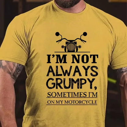 I'm Not Always Grumpy Men Graphic T-Shirt