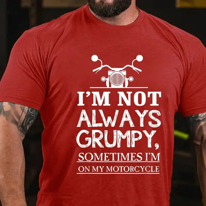 I'm Not Always Grumpy Men Graphic T-Shirt