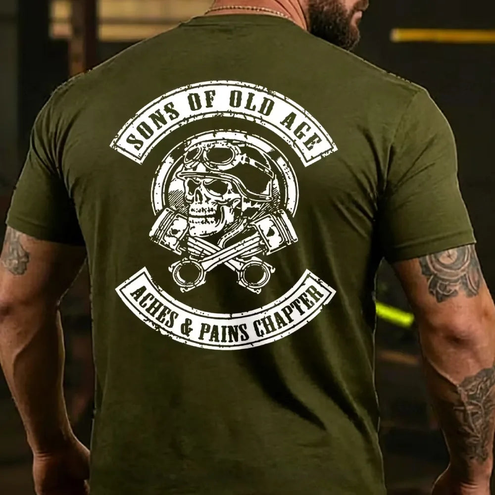 Sons Of Old Age Aches And Pain Chapter T-shirts