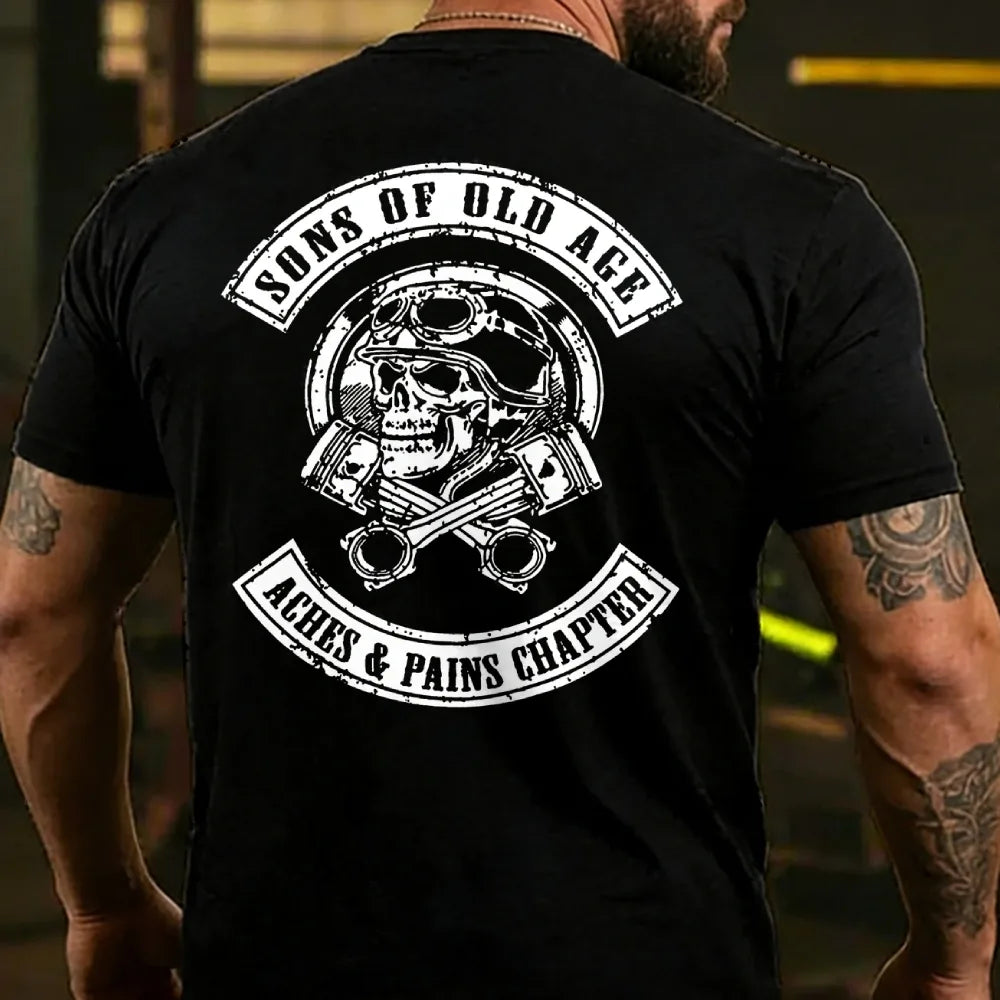 Sons Of Old Age Aches And Pain Chapter T-shirts