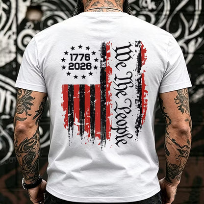 250 Years We The People 1776-2026 Celebration Back T-Shirts